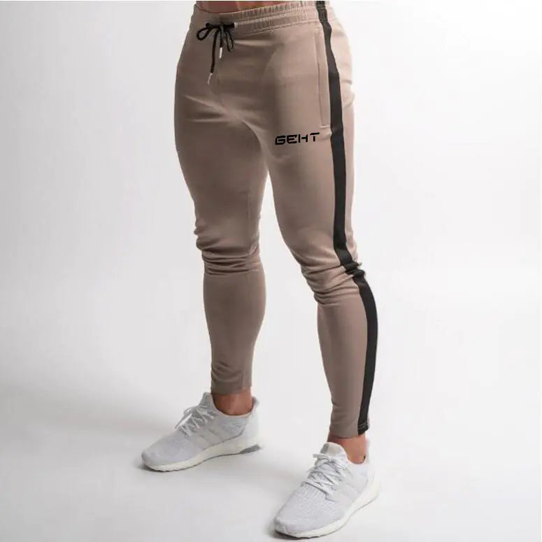 Men's Sporty Cotton Tapered Joggers