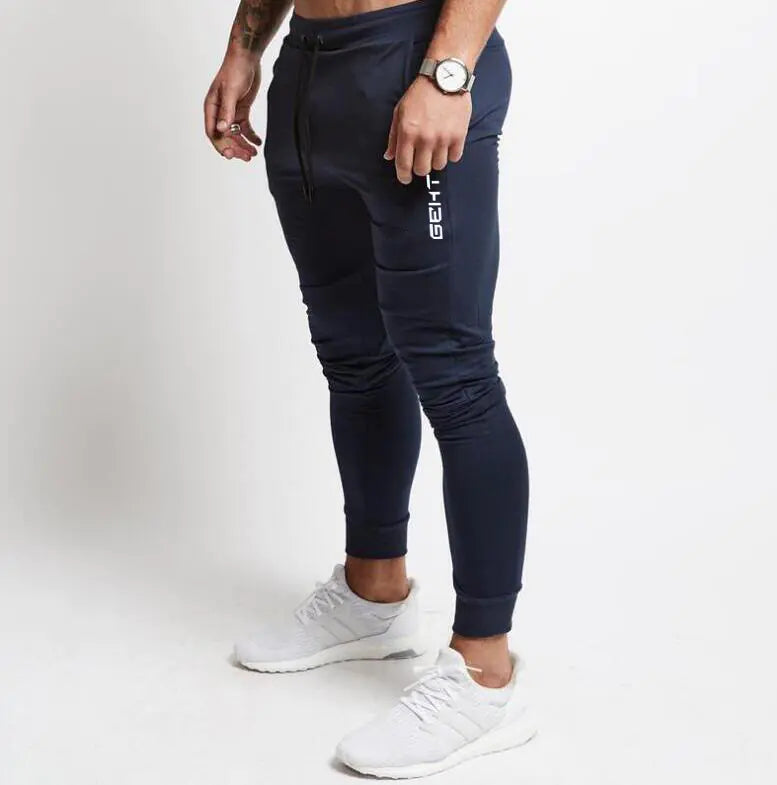 Men's Sporty Cotton Tapered Joggers