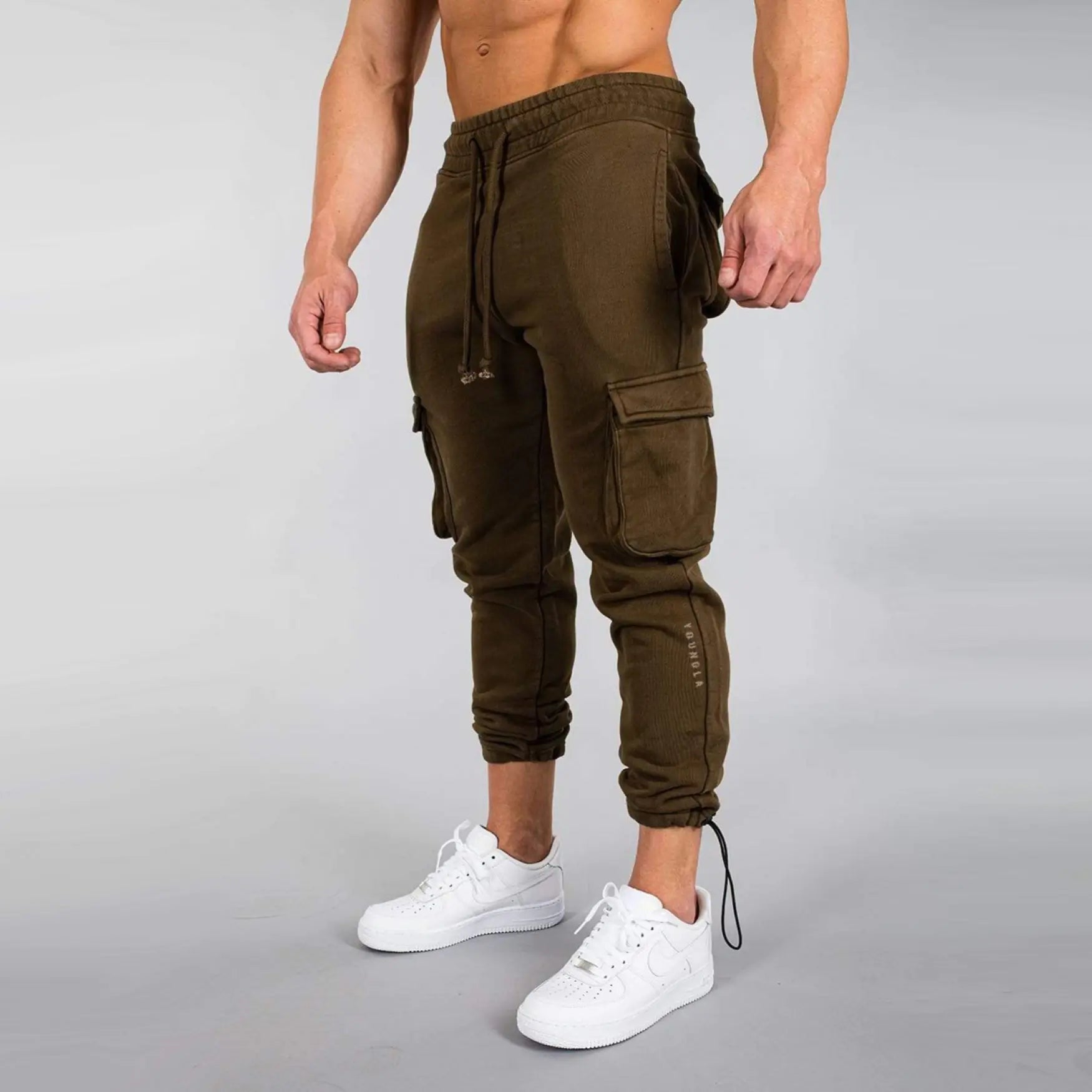 Men's Fitness Slim-Fit Tapered Athletic Pants 2021